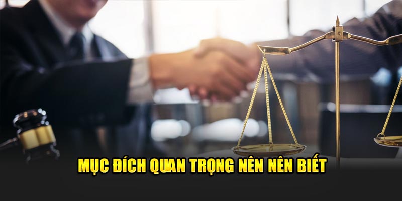 Mục đích quan trọng nên biết